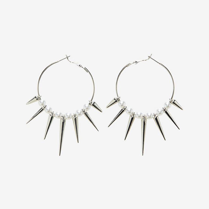Bold Spiked Earrings
