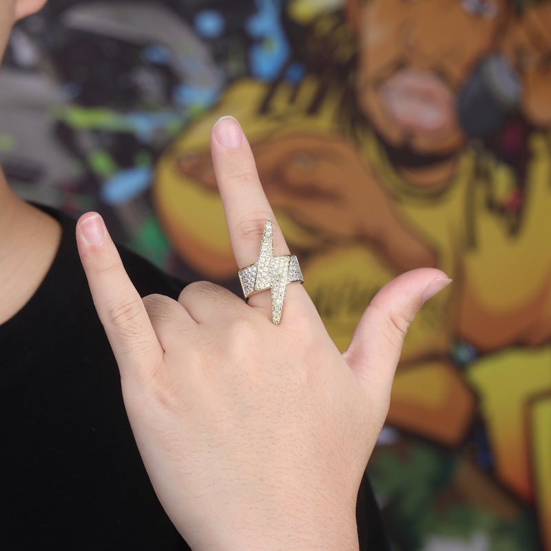 Studded Flash Ring
