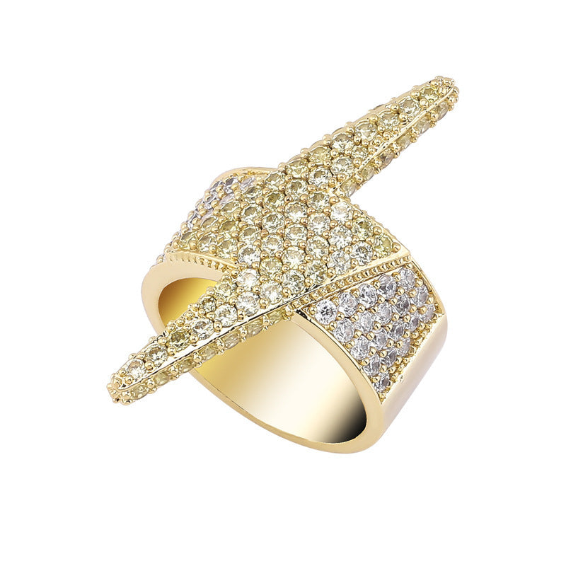 Studded Flash Ring