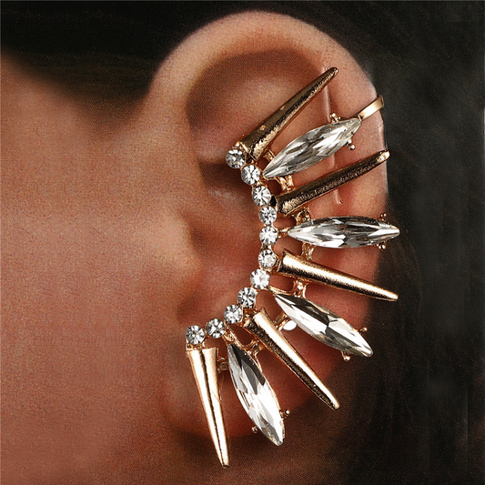 Spiked & Studded Earclip