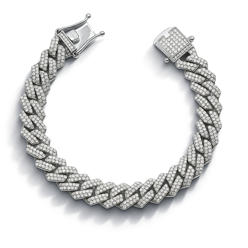 ICED Out Classic Cuban Link Bracelet
