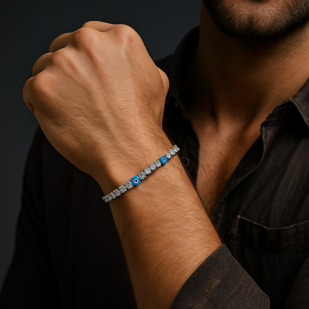 Eyed Tennis Bracelet