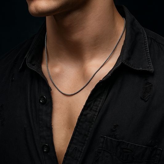 Slim Silver Chain