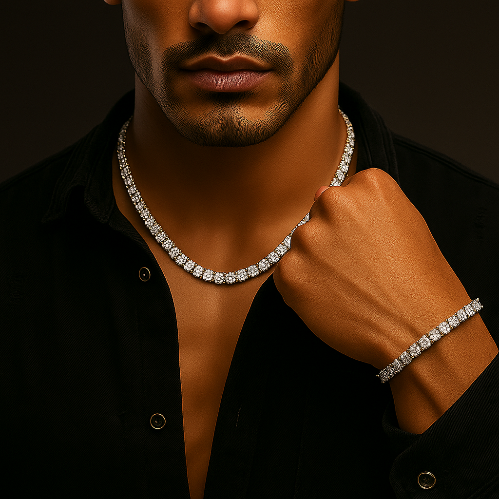 Tennis Chain & Bracelet