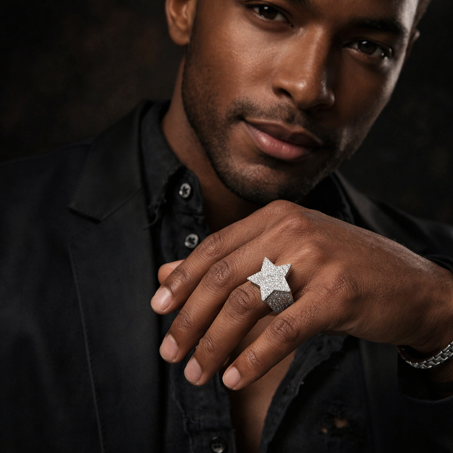 ICED Star Ring