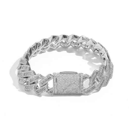 Baguette Miami Cuban Link Bracelet