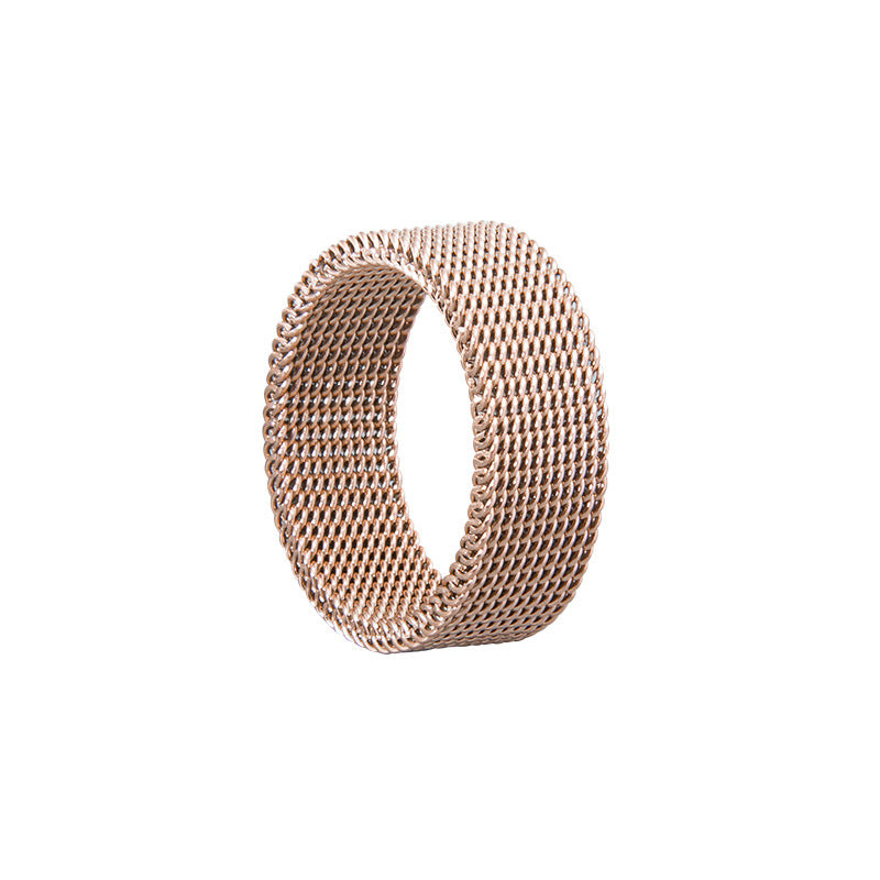 Titanium Steel Woven Ring