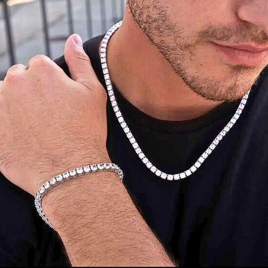 Tennis Chain & Bracelet
