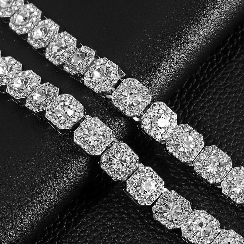Clustered Tennis Bracelet