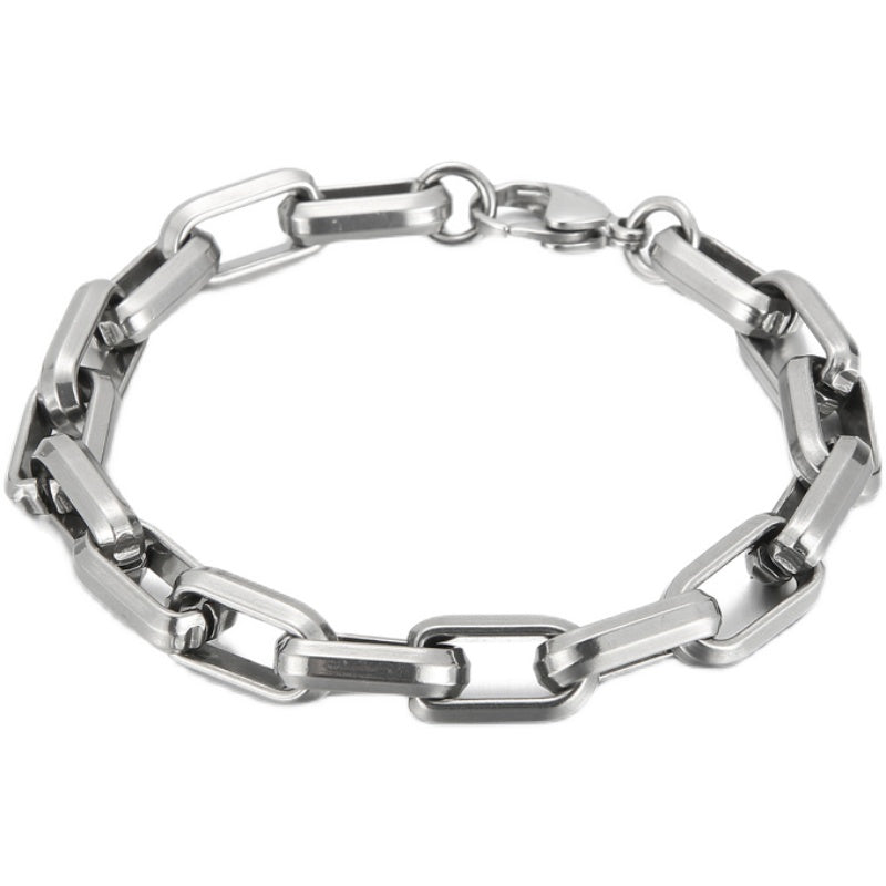 Titanium Paperclip Bracelet