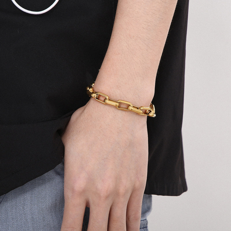 Titanium Paperclip Bracelet