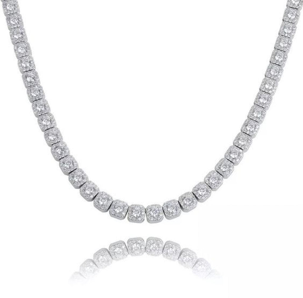 Clustered Tennis Chain