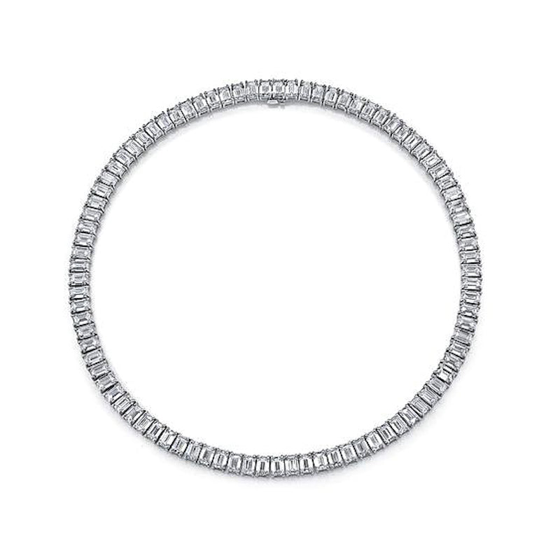 Baguette Tennis Chain