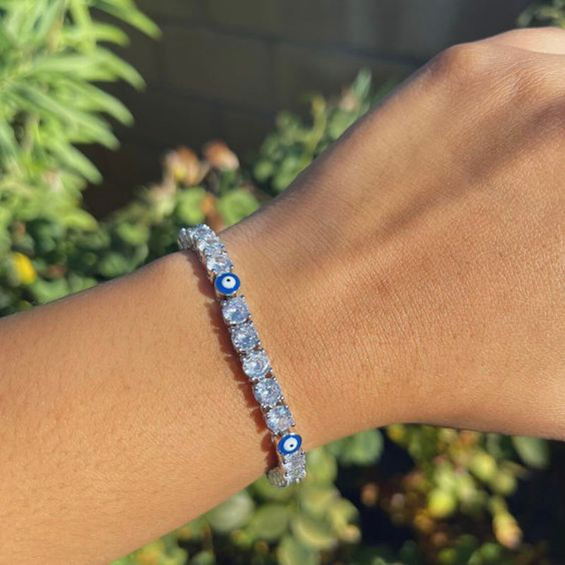 Eyed Tennis Bracelet