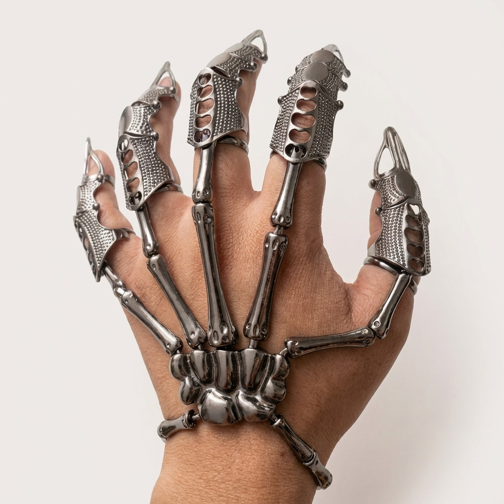 Skulled Punk Hand Gear