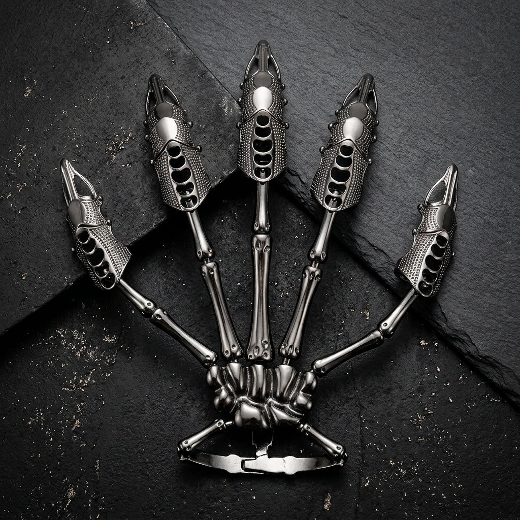 Skulled Punk Hand Gear